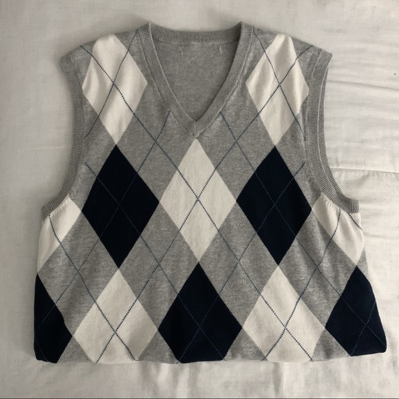 argyle sweater vest - Picture 4 of 4